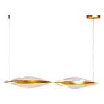 Люстра линейная с изогнутым плафоном Wave Line варинант исполнения - 2 | Loft Concept в Липецке