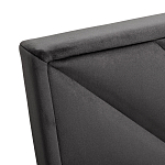 Кровать серая с подъемным механизмом Adelaide варинант исполнения - 3 | Loft Concept в Липецке