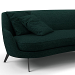 Мебельная ткань Шенилл темно-зеленый цвет 138 см T4-36 варинант исполнения - 5 | Loft Concept в Липецке