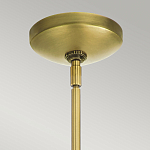  Люстра с прозрачными рифлеными цилиндрическими плафонами Kichler варинант исполнения - 20 | Loft Concept в Липецке