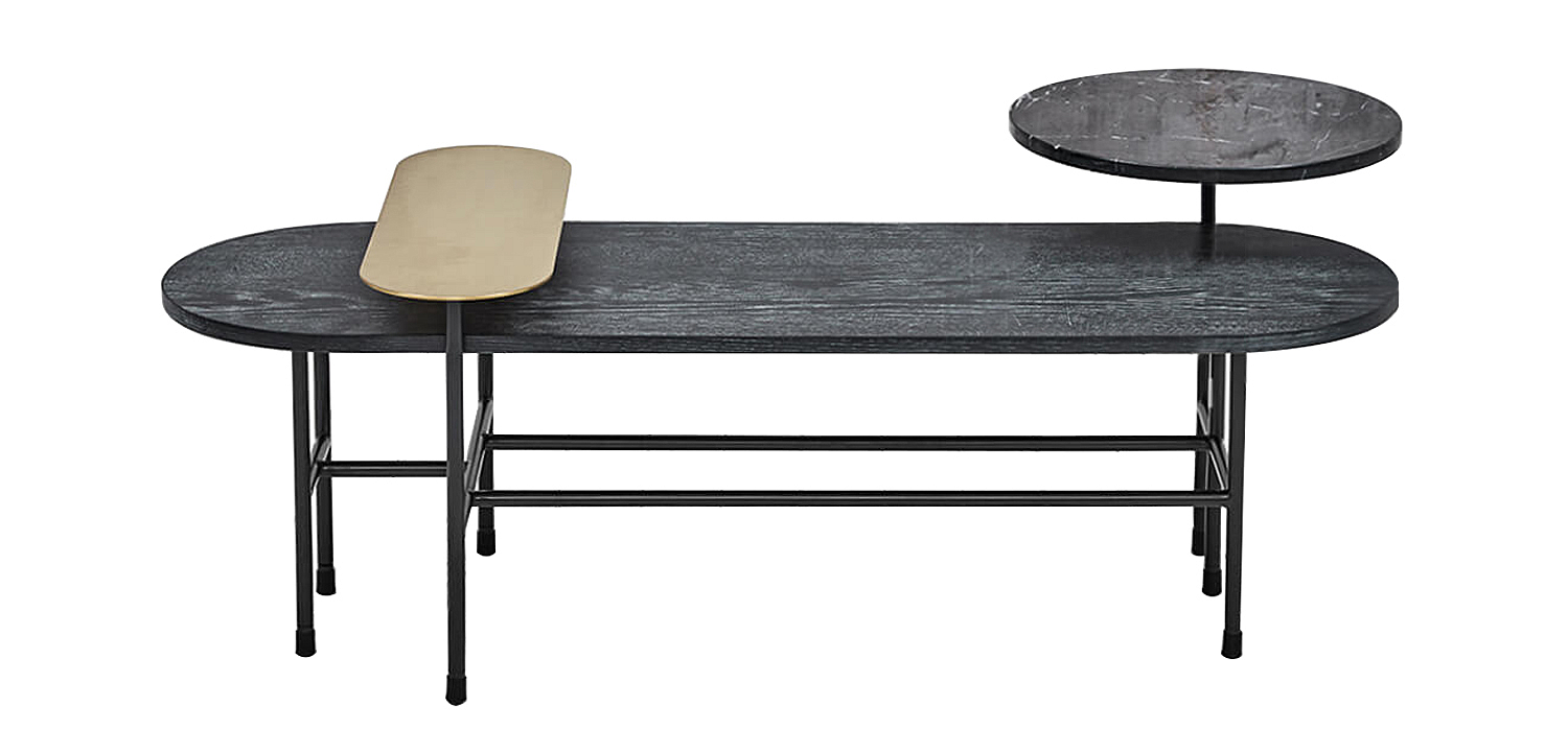 Кофейный столик Black Loft Coffee Table Кофейный столик Black Loft Coffee Table - Loft-Concept в Липецке