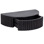 Прикроватный подвесной столик с ящиком черный Bedside Hanging Table варинант исполнения - 2 | Loft Concept в Липецке