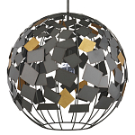 Люстра в форме сферы с декором из металлических квадратов Path to the Stars варинант исполнения - 2 | Loft Concept в Липецке