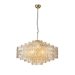 Люстра многоярусная с декором из натуральной морской ракушки Iridescent Light варинант исполнения - 10 | Loft Concept в Липецке