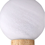 Бра цилиндрической формы с 2-мя плафонами белого цвета Marble Glow варинант исполнения - 4 | Loft Concept в Липецке