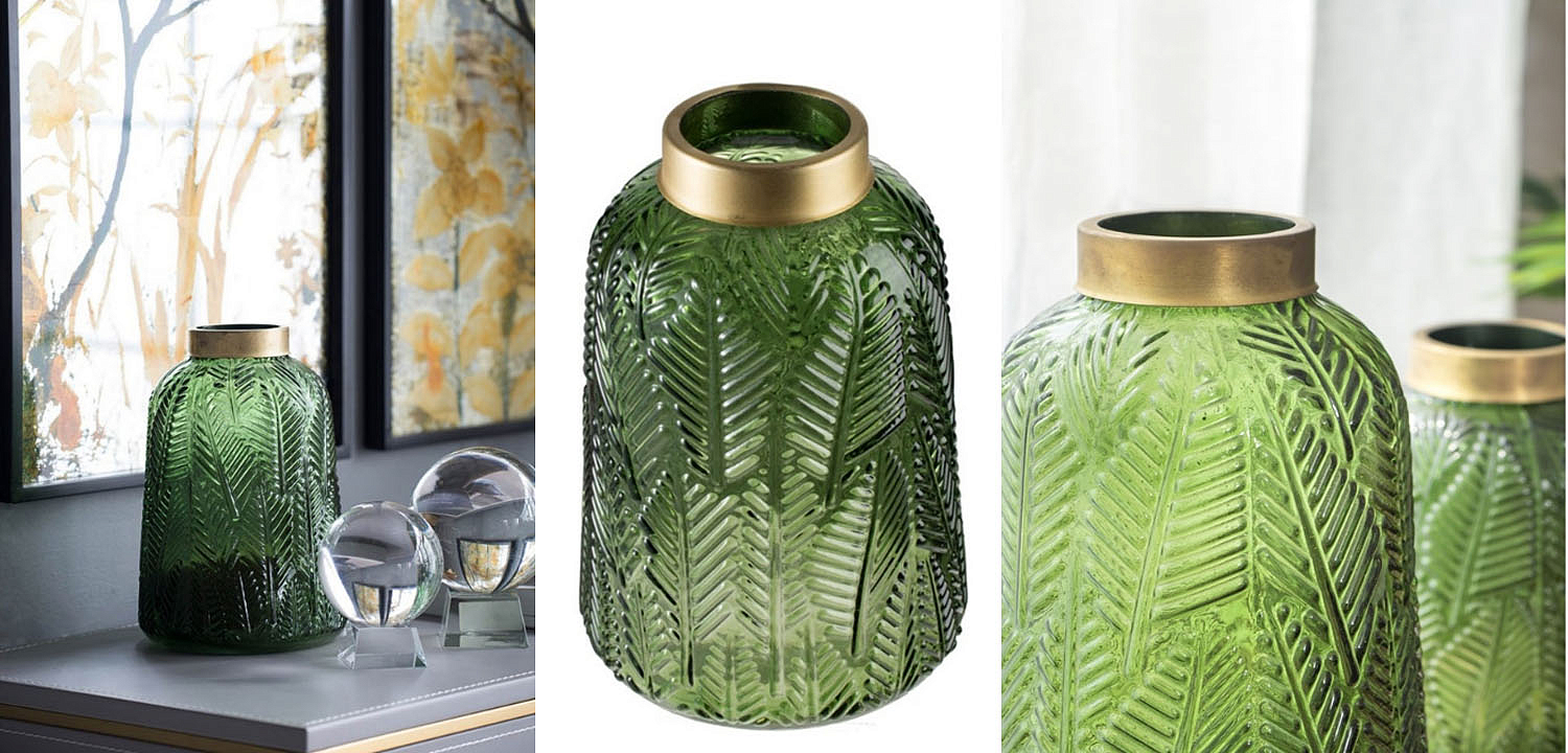 Ваза Green Vase Golden Throat high Ваза Green Vase Golden Throat high - Loft-Concept в Липецке