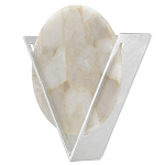 Бра светодиодное с диском из кварца Vendetta варинант исполнения - 2 | Loft Concept в Липецке