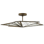 Потолочный светильник фигурный с состаренными зеркальными панелями Antique Mirror варинант исполнения - 2 | Loft Concept в Липецке