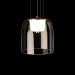 Подвесной светильник с цилиндрическим прозрачным стеклянным плафоном Grada Light варинант исполнения - 5 | Loft Concept в Липецке