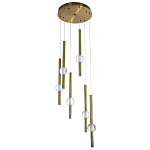 Каскадная люстра Celestin Spheres Brass Chandelier варинант исполнения - 1 | Loft Concept в Липецке