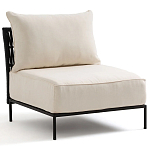 Уличное кресло Alaric Armchair Black варинант исполнения - 1 | Loft Concept в Липецке