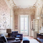 Обои ручная роспись Earlham Almost Mauve варинант исполнения - 2 | Loft Concept в Липецке