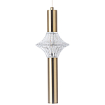 Подвесной светильник Toussaint Metal Tube Brass Hanging Lamp варинант исполнения - 1 | Loft Concept в Липецке