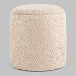 Пуфик Бежевое Букле Poof Alice Beige Boucle  варинант исполнения - 5 | Loft Concept в Липецке