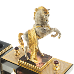 Настольный письменный набор из яшмы и долерита с декором в виде коня Manager Organizer варинант исполнения - 4 | Loft Concept в Липецке