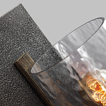 Бра с цилиндрическим плафоном из прозрачного рифленого стекла Feiss варинант исполнения - 2 | Loft Concept в Липецке