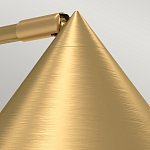 Бра с широким конусным плафоном с золотистой внутренней стороной Alora Mood варинант исполнения - 7 | Loft Concept в Липецке