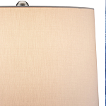 Настольная лампа керамическая с бело-синими мазками Painterly Strokes варинант исполнения - 2 | Loft Concept в Липецке