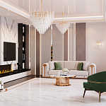 Бра с подвесками из рифленного стекла в форме капель Textured Glass варинант исполнения - 4 | Loft Concept в Липецке