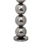 Торшер с основанием в виде металлических сфер Balance Floor Lamp Black варинант исполнения - 2 | Loft Concept в Липецке
