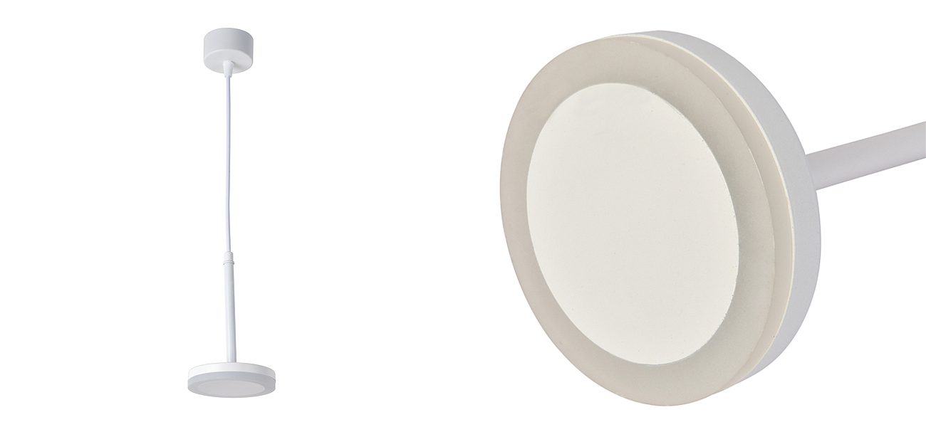 Светодиодный подвесной светильник DIENES White Светодиодный подвесной светильник DIENES White - Loft-Concept в Липецке