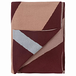 Плед из хлопка с геометрическим рисунком Elan Stripe Addison варинант исполнения - 1 | Loft Concept в Липецке