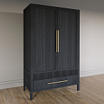 Шкаф платяной Primo с выдвижными ящиками шпон Светлый дуб варинант исполнения - 3 | Loft Concept в Липецке