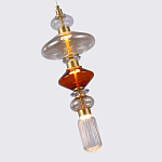 Подвесной светильник с плафонами разной формы Geometry Glass варинант исполнения - 2 | Loft Concept в Липецке