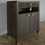 Комод Elsa Dreams Walnut Двухстворчатый  варинант исполнения - 3 | Loft Concept в Липецке