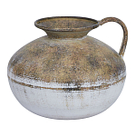 Ваза металлическая с ручкой Bygone Era варинант исполнения - 1 | Loft Concept в Липецке