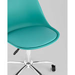 Офисный стул на металлическом основании EGGERY Blue пластик варинант исполнения - 2 | Loft Concept в Липецке
