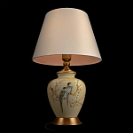 Настольная лампа бежевая с изображением птиц Slip Away варинант исполнения - 4 | Loft Concept в Липецке