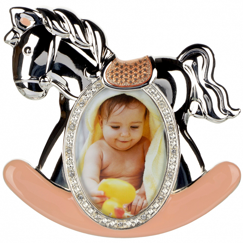 Фоторамка детская Childhood Corner Pony Серебристый Розовый Голубой Фоторамка детская Childhood Corner Pony Серебристый Розовый Голубой в Липецке | Loft Concept