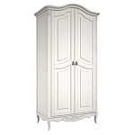 Шкаф белый из массива бука в стиле прованс White Provence варинант исполнения - 3 | Loft Concept в Липецке
