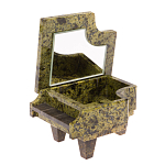 Шкатулка в виде рояля из натурального камня змеевик Stone Casket варинант исполнения - 2 | Loft Concept в Липецке