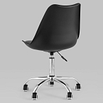 Офисный стул на металлическом основании EGGERY Black варинант исполнения - 5 | Loft Concept в Липецке