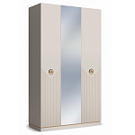 Шкаф трёхдверный с 1-ой зеркальной дверью Satin Furniture варинант исполнения - 1 | Loft Concept в Липецке