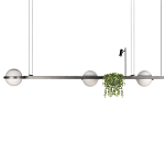 Подвесной линейный светильник Barbell варинант исполнения - 1 | Loft Concept в Липецке