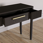 Элегантная Консоль Primo с выдвижным ящиком Темный орех варинант исполнения - 4 | Loft Concept в Липецке