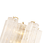 Бра с вертикальными стеклянными подвесками Hexagon Tube Light варинант исполнения - 4 | Loft Concept в Липецке