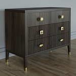 Бельевой Комод с 4 ящиками Elsa Dreams Walnut варинант исполнения - 1 | Loft Concept в Липецке