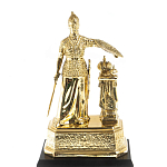 Часы настольные бронзовые из натурального камня Яшма Stone Clock варинант исполнения - 4 | Loft Concept в Липецке