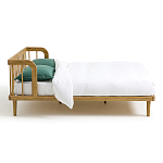 Кровать из массива дуба с пружинным блоком Mateta варинант исполнения - 3 | Loft Concept в Липецке