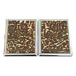 Портсигар с газовой зажигалкой из натурального камня Офит Благородный Stone Cigarettes Cases варинант исполнения - 4 | Loft Concept в Липецке