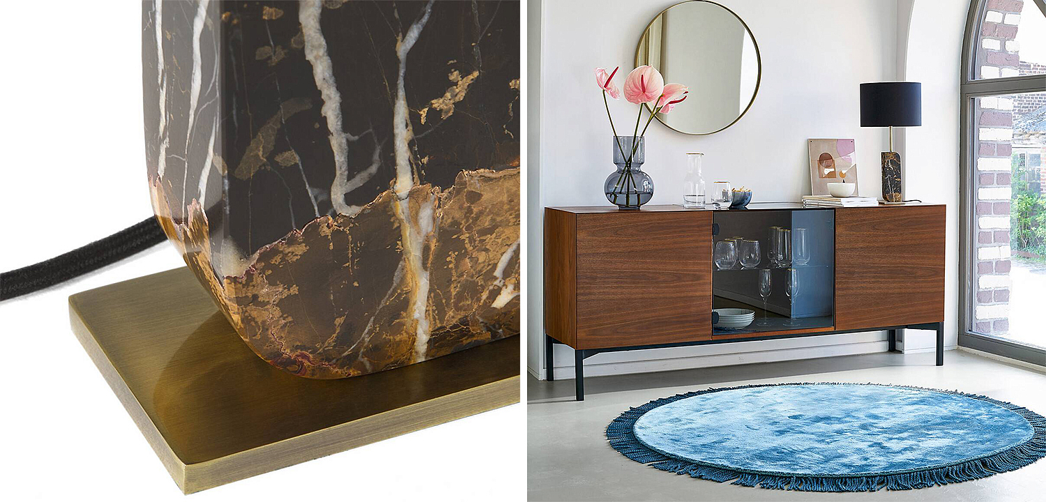 Настольная лампа Franca Marble Stand Настольная лампа Franca Marble Stand - Loft-Concept в Липецке