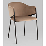 Стул Brace велюр капучино варинант исполнения - 1 | Loft Concept в Липецке