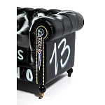 Диван Честерфильд граффити graffiti Orange Sofa натуральная кожа варинант исполнения - 10 | Loft Concept в Липецке