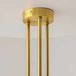 Люстра со стеклянными вставками Helios варинант исполнения - 5 | Loft Concept в Липецке