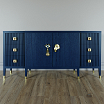 Большой Комод-буфет Elsa Dreams Blue с ящиками варинант исполнения - 5 | Loft Concept в Липецке