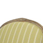 Кресло Ava Classical Armchair green striped flax варинант исполнения - 4 | Loft Concept в Липецке